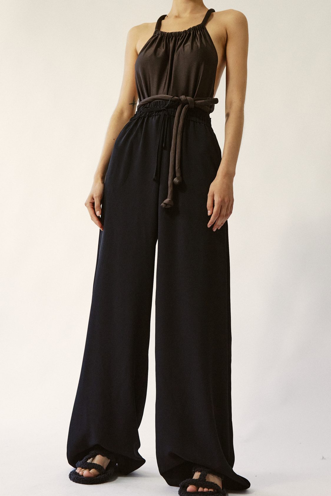 VÉRONIQUE LEROY – Fluid Wide-leg Trousers